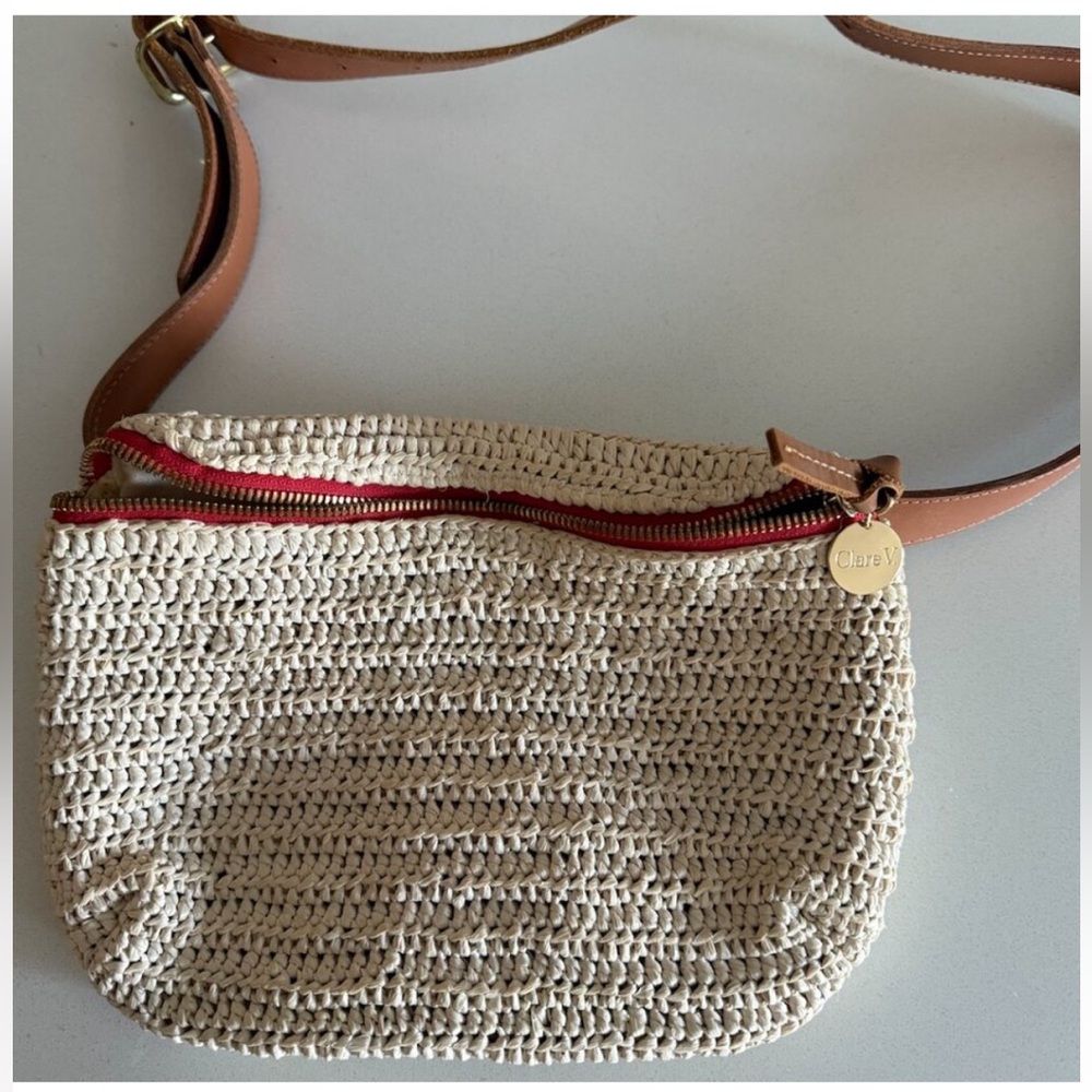 Clare V. fanny belt bag - cream